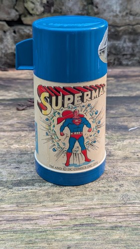 Vintage 1971 superman thermos - 1971,