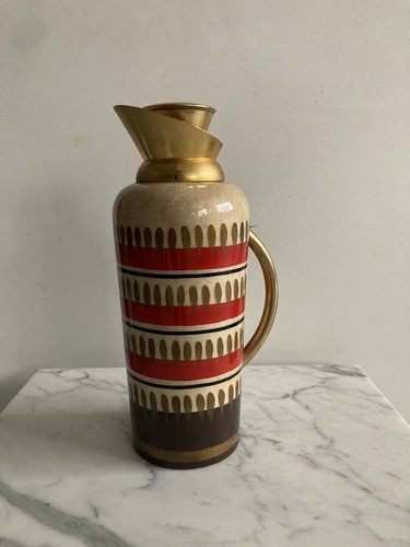 Rare vintage thermos wood - vintage,