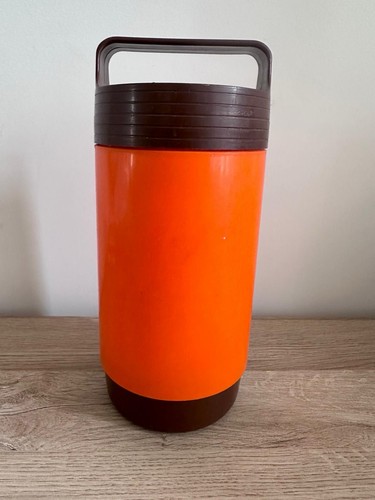 Thermos vintage plastique - thermos,