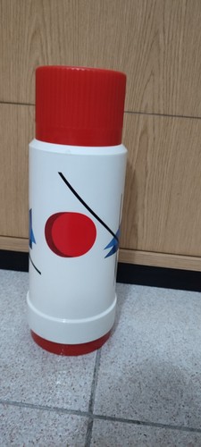 Thermos rosso vintage - thermos,