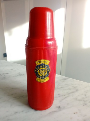 Thermos rosso vintage - thermos,