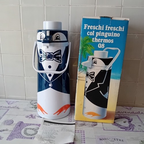 Thermos pinguino vintage - thermos, q8