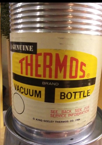Bottiglia thermos 1964 - 1964, vintage