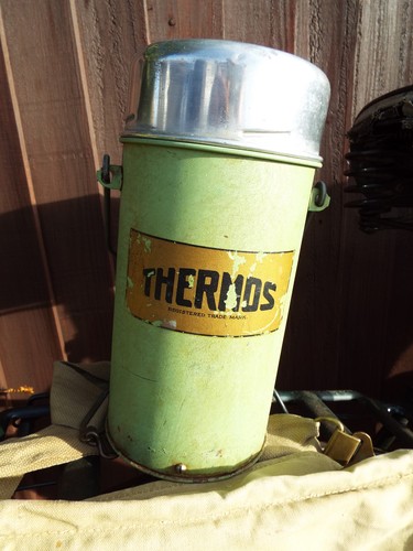 Borraccia thermos vintage con
