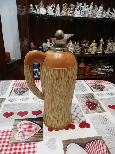 Thermos legno intagliato - in,