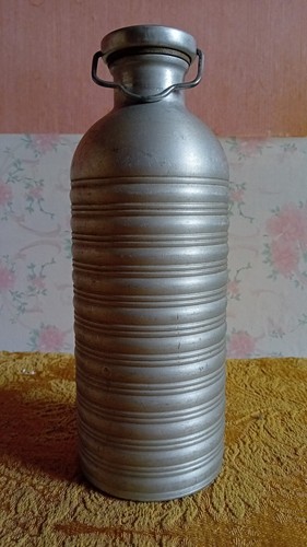 Thermos alluminio vintage - thermos,