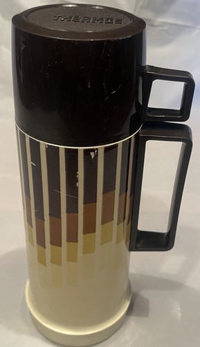 Vintage thermos bottle - bottle, 722